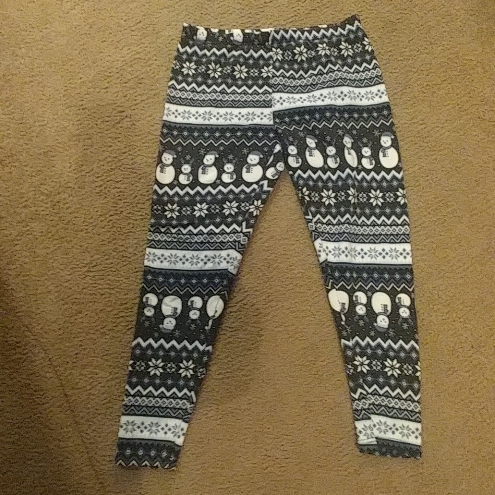 Fuzzy leggings